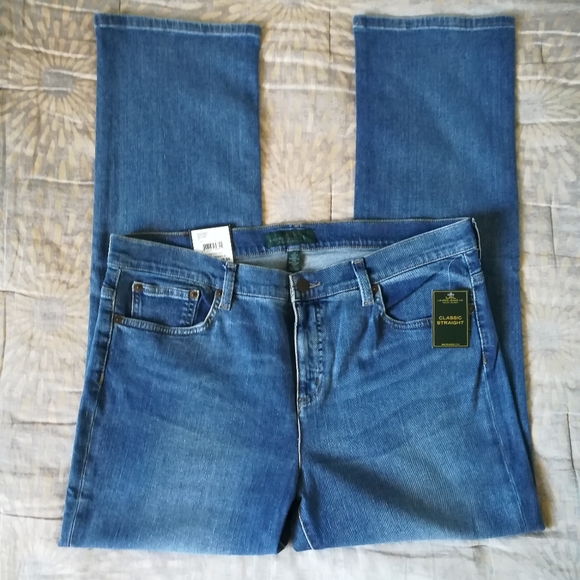 Lauren Ralph Lauren Denim - Ralph Lauren classic straight jeans,size 14,  31"